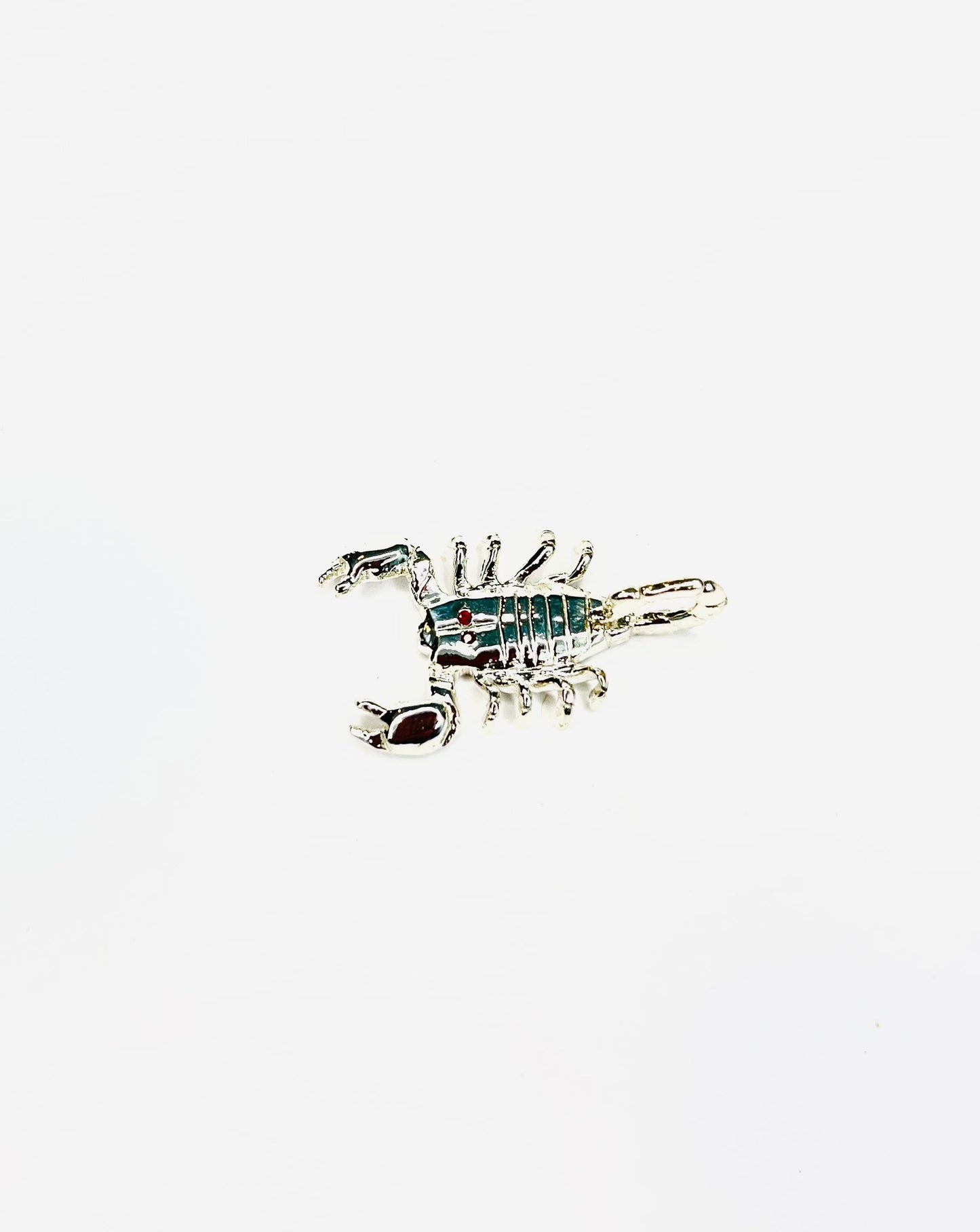 silver scorpion pendant