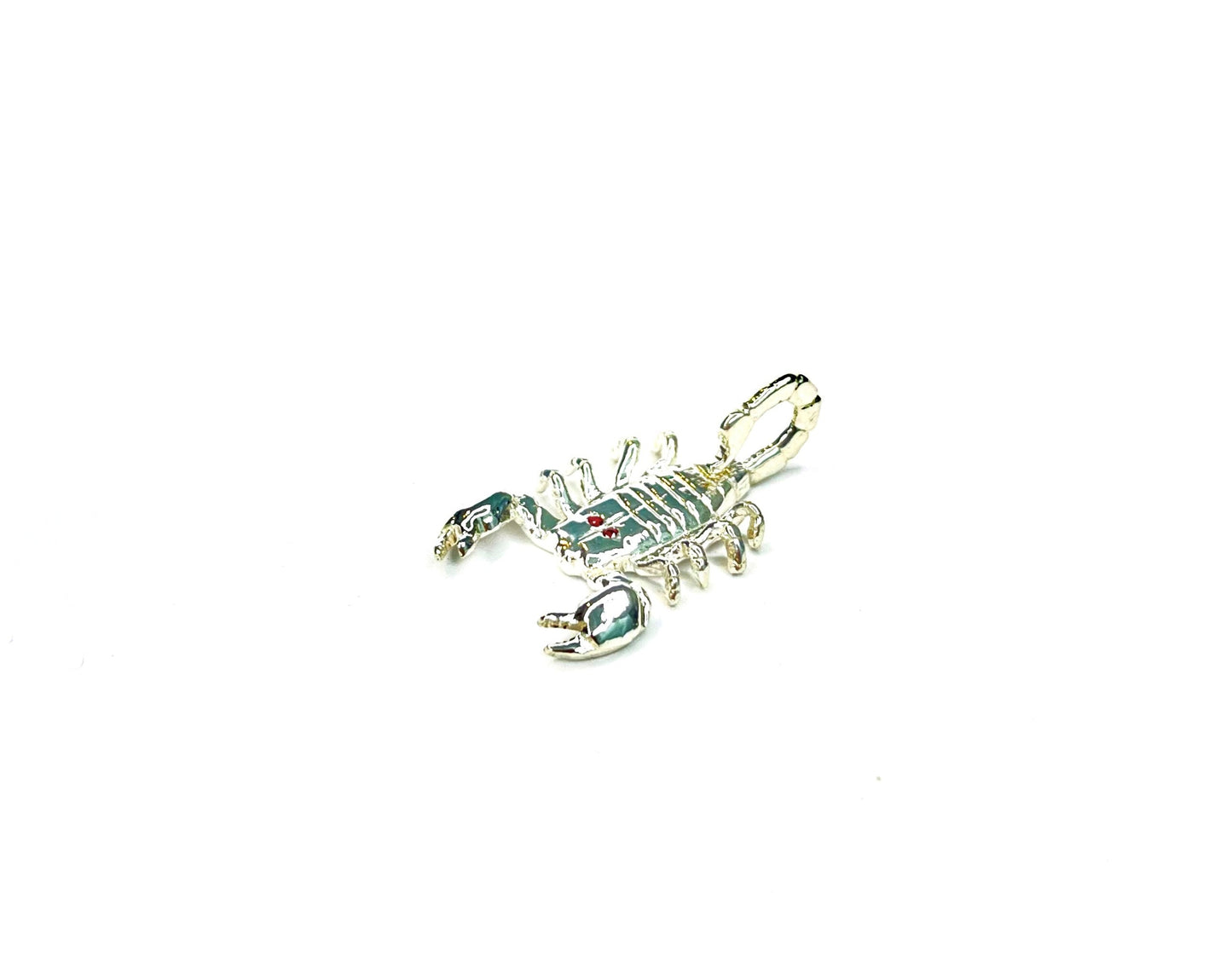 silver scorpion pendant