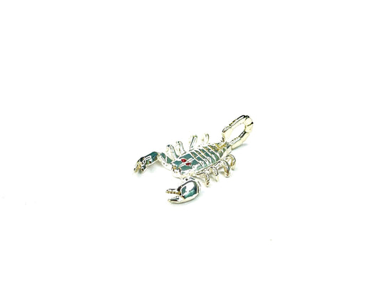 silver scorpion pendant