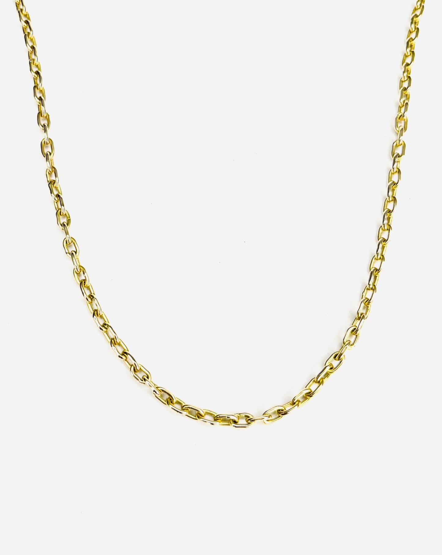 14k gold cable chain 3mm